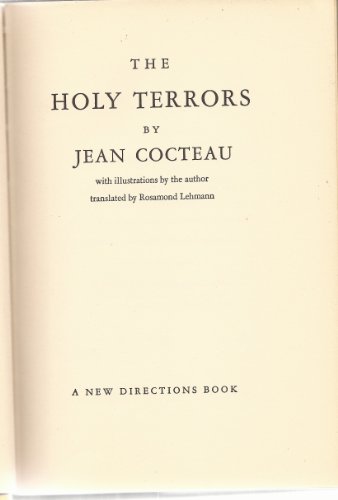 The Holy Terrors (Les Enfants Terribles) B001R1KRKE Book Cover