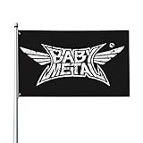 Babymetals Flag Outdoor Garden Breeze Banner Printed Singer Fadeproof Yard Decor 3x5 Ft.