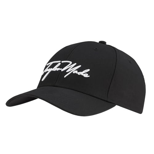 TaylorMade Golf Men's Standard Script Seeker HAT, Black