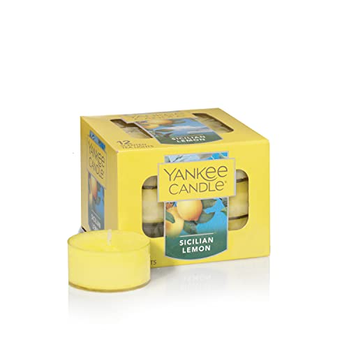 Yankee Candle Sicilian Lemon 12 Tea Lights #TOP13