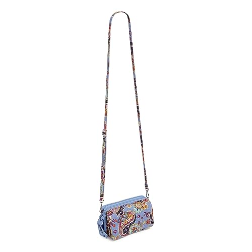 Vera Bradley Cotton All in One Crossbody Purse with RFID Protection2