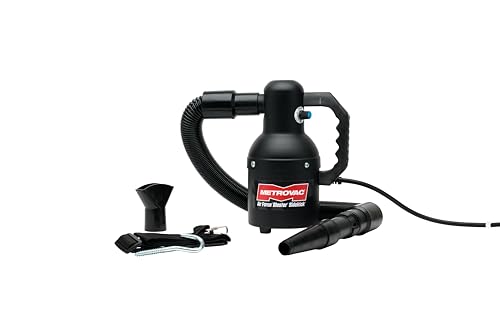 METROVAC - Air Force Sidekick Industrial - Model SK-1-INDV - Handheld Car Air Blower Good for Car Detailing - Variable Speed Control Electric Duster for Removing Dust & Debris from Clothes - 120V