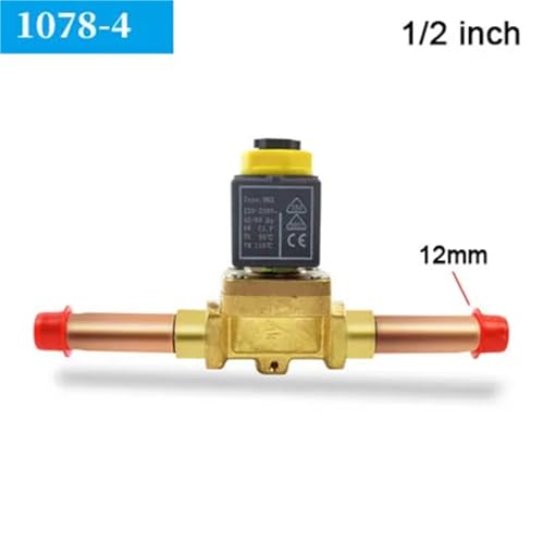 Commutateur de commande de vanne 1078-4 normalement fermé à soudure 12 mm