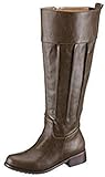  Joe Browns Stiefel Damen mit Weitschaft Braun Gr. 36