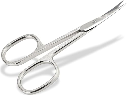 Linkshänder Hautschere mit gebogener Schnittfläche Premium Qualität