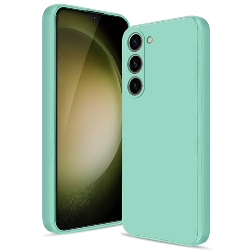 Btstring Silicone Case for Samsung Galaxy S23, Mint Green