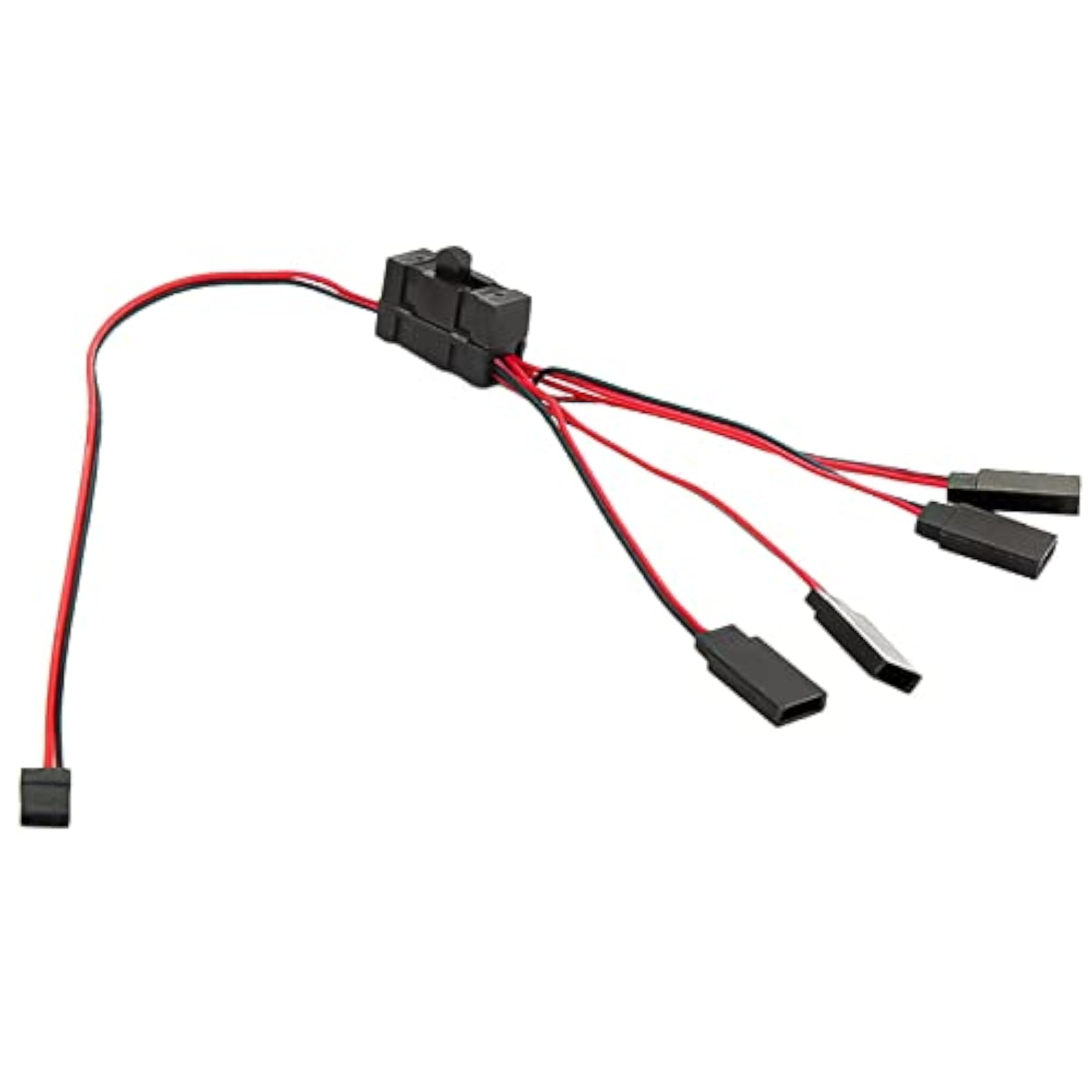 4-Way LED Light On/Off Controller Switch Y Cable