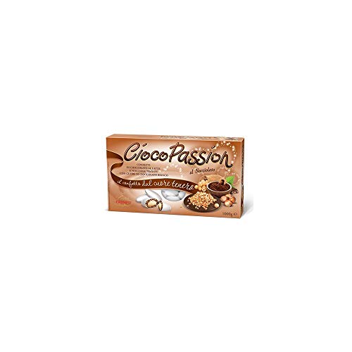 Confetti Crispo - Confetti Ciocopassion Nocciolato - Colore Bianco 1Kg