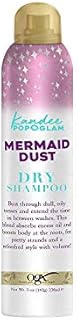 OGX Kandee Johnson Collection Mermaid Dust Dry Shampoo for Oily Hair, Absorbs Dirt & Oil to Revitalize Hair & Features Kandee's Signature Semi-Sweet Floral Scent, 5 oz