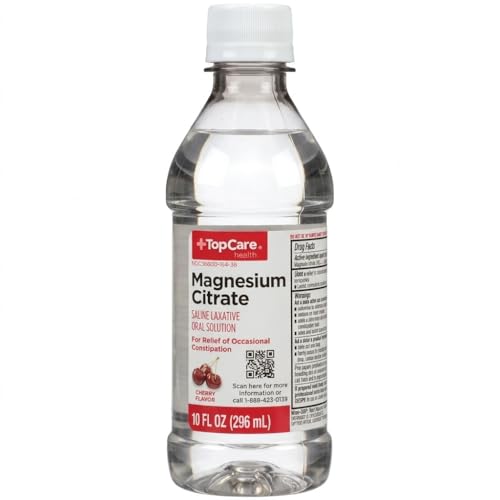 Topcare, Citrate Of Magnesia Cherry, 10 Fl Oz