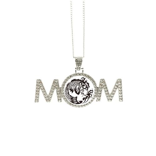 Collier animal chinois japonais en argent pour fête des mères