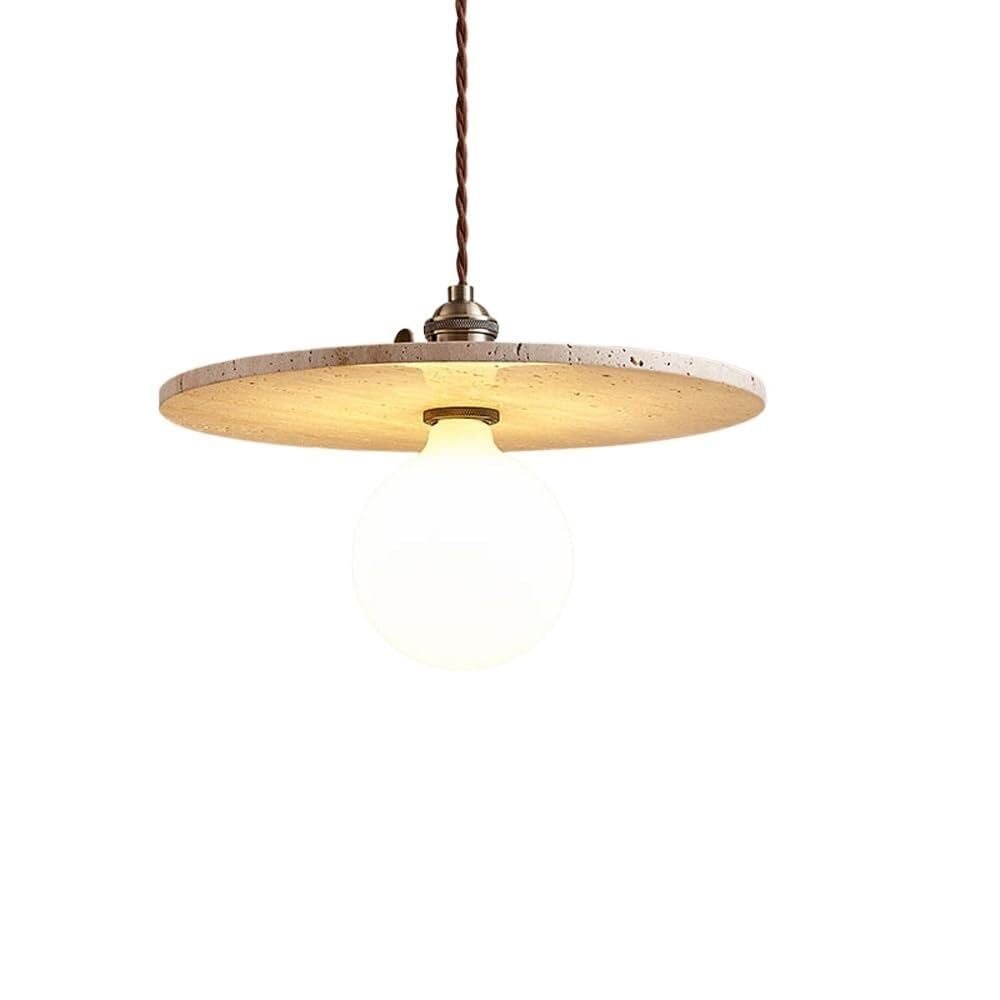 Suspension marbre au design japonais minimaliste et moderne