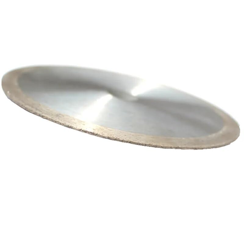 1 szt. spiekana tarcza diamentowa do precyzyjnego cięcia kamienia, jadeitu, agatu i szkła - trwała tarcza tnąca o średnicy 100–300 mm(100x20x1mm)