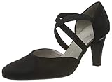 Weicher Gehcomfort Jenny Damen MARSEILLE 2256021 RiemchenPumps, Schwarz 01), 37 EU