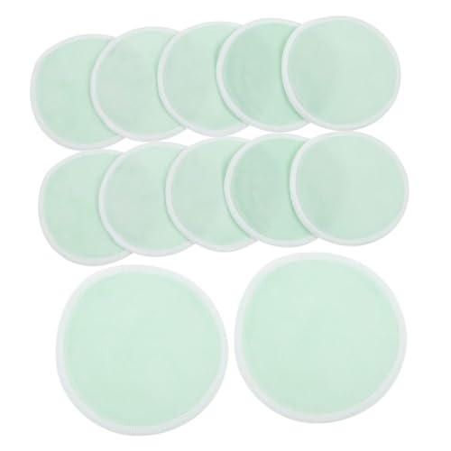 Beavorty 12 Almohadillas Limpiadoras De Fibra De Bambú Bálsamo Refrescante Quitapelusas De Hidrogel Hidratantes Lavables Minipolvos Reutilizables Para El Cuidado
