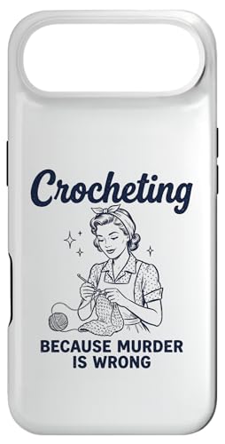 Crocheting Funny Women �X�}�z�P�[�X iPhone Air �p