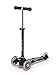 Micro Mini Deluxe 3-Wheeled, Lean-to-Steer, Swiss-Designed Micro Scooter for Kids, Ages 2-5 - Black