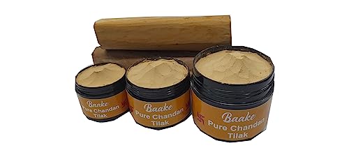 Image of Pure Natural Chandan Tilak (10G) Sandalwood Sukhad Tika Powder For Pooja