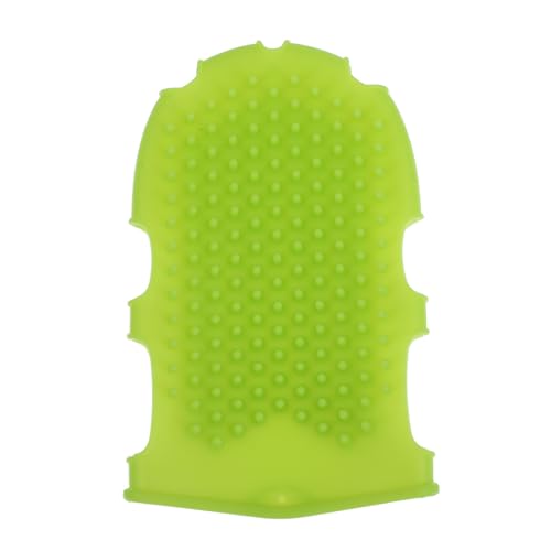 OSALADI Cepillo de Silicona para Exfoliación y Masaje Corporal Tamaño Mediano Antideslizante para Baño Unisex Diseño Seguro y Duradero