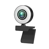 BJdfgE Kamera sieciowa 4K 2K 1080P i sterowanie oświetleniem kotwicy na żywo do laptopów (2K)