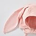 Newbron Baby Bunny Bonnet Hat Boys Girls Hospital Hat Head Cap with Rabbit Ears for Infant&Toddler (Cotton Bunny Ear Hat-Pink,)