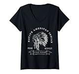 Photo Gallery donna osage nation native american indian pride rispetto design maglietta con collo a v Photo Gallery donna osage nation native american indian pride rispetto design maglietta con collo a v