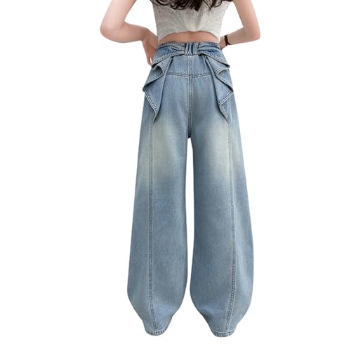 Pantalon fille jambe large idéal pour les journées d'été