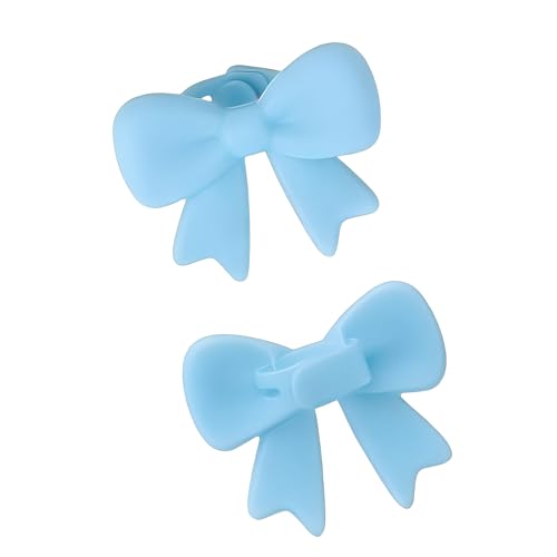 2Pcs Comfortable Secure Silicone Bowknot Headphone Easy Removal Silicone Gaming Headsets Attachment Headphones Accessories Comfo