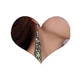 Lange Pailletten Ohrringe ist zart und einzigartig, können Sie es mit Ihrer Kleidung, Haare und Make-up passen.