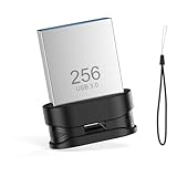 256GB USB 3.0 Flash Drive, Mini Thumb Drive Waterproof Memory Stick with Lanyard Hole Plug and Play Portable USB Stick Storage for Computer Laptop Smart TV, Black