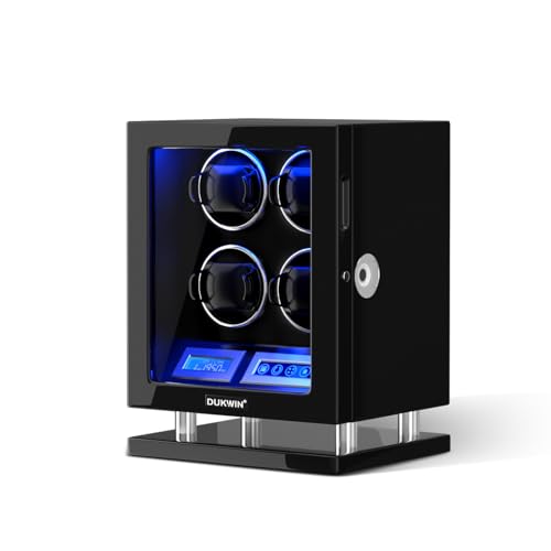 Remontoir montre automatique DUKWIN pour 4 toques avec empreinte