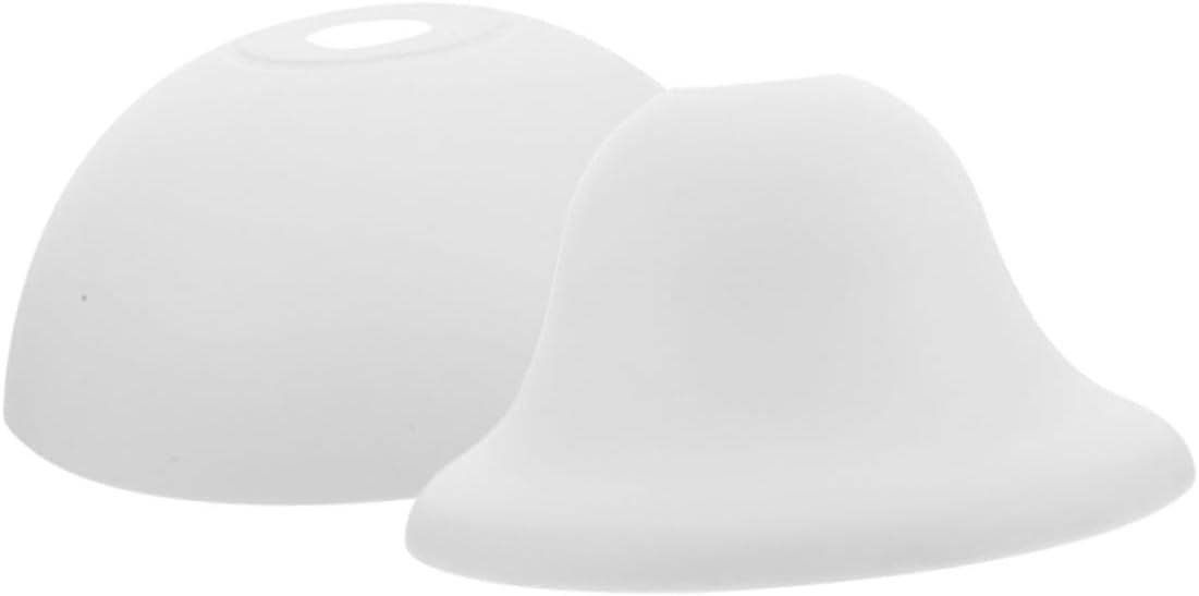 MAGICLULU 2pcs Ceiling Lamp Shade Cover in Plastic Modern Style Easy Install for Wall Floor Lights