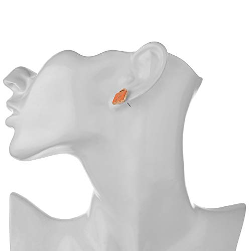 Lux Accessories Halloween Girls Fun Pumpkin Assorted Stud Earrings Set of 63