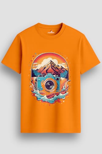 Image of Men's Regular Fit Printed T-Shirt Combo Pack of 3 | 100% Cotton Round Neck Half Sleeve Graphic Tees