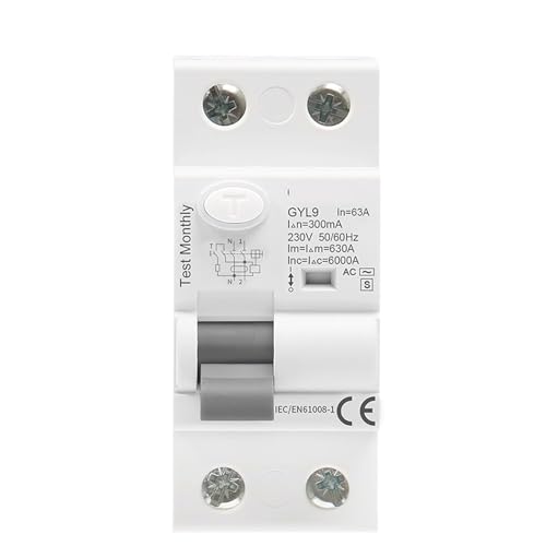 RCD RCCB AC-S temporisé 40A évite les coupures intempestives de courant