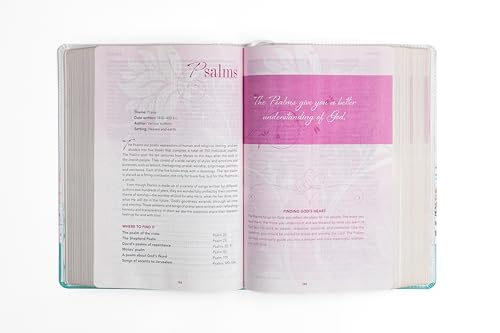 Image of A Woman After God's Own Heart Bible, Country Floral
