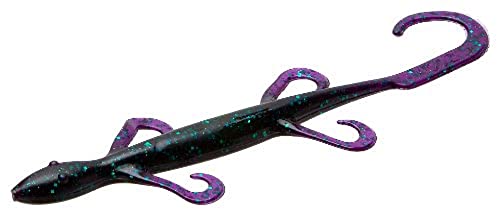 Zoom Bait 8-Inch Magnum Lizard Bait-Pack of 9 (Junebug)