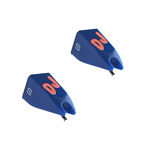 Pack de 2 agujas DJ Ortofon stylus cápsula fonocaptora tocadiscos vinilo