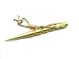MARLIN SPIKE FID - BRASS - KNOTTING TOOL MARLINSPIKE ROPE SPLICING SPIKE - HAND MACHINED IN THE USA - Gifts for Men