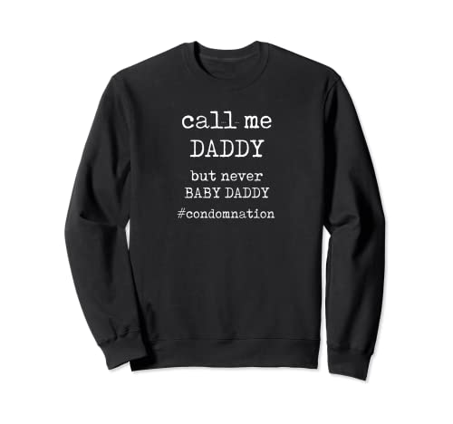 Préservatif humoristique Guy Daddy Blanc Sweatshirt