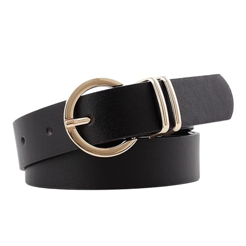 Designer Female Black Brown White Pink Wild Trouser Women's Belt Cowgirl Western Belts for Women Belts for Women(Color 3)