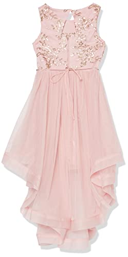 Speechless Girls' 7-16 Tween Maxi Dress with Wide Ribbon Hem for Formal Dance Or Party2