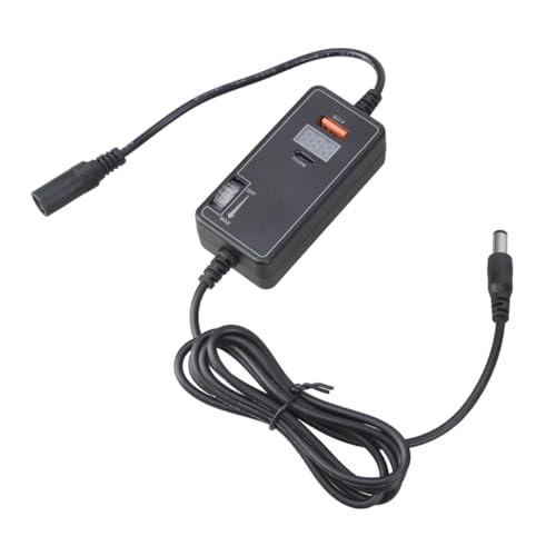 DC5521 0-12V 3A Adjustable Power Adapter Blower Fan Stepless Speed Controller