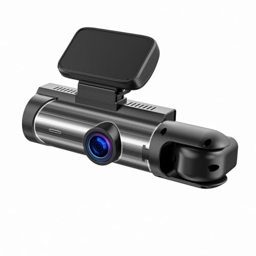 Caméra vidéo de voiture double objectif 1080p avec écran LCD de 8 cm et vision nocturne