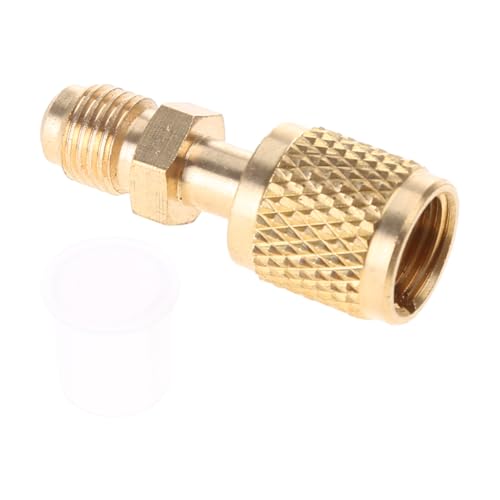 Nuevos adaptadores de latón R410a: conector macho de 1/4" a hembra de 5/16" para mangueras de carga miniatura 4