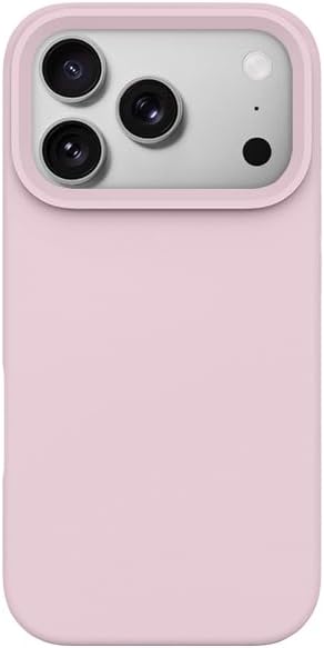 for iPhone 17 Pro Max Genuine Liquid Silicone Case, Stain-Resistant, Heavy Duty Shockproof, Premium Minimalist Basic Matte Phone Case Slim Fit Cover, 6.9 Screen 2025 - Baby Pink