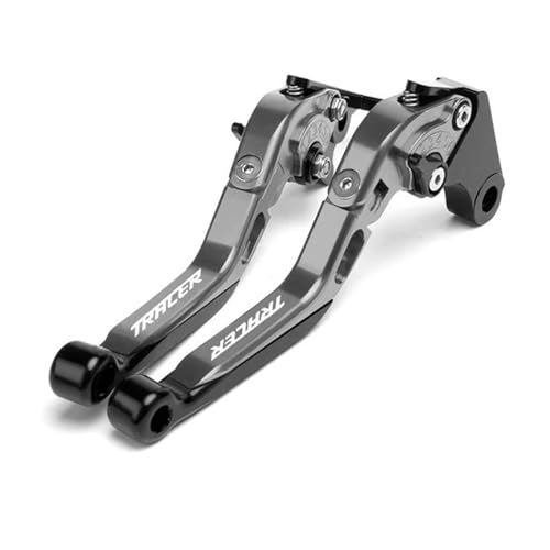 Levier de frein moto TRACER 9 poignée réglable pliante kit protection avec logo T1
