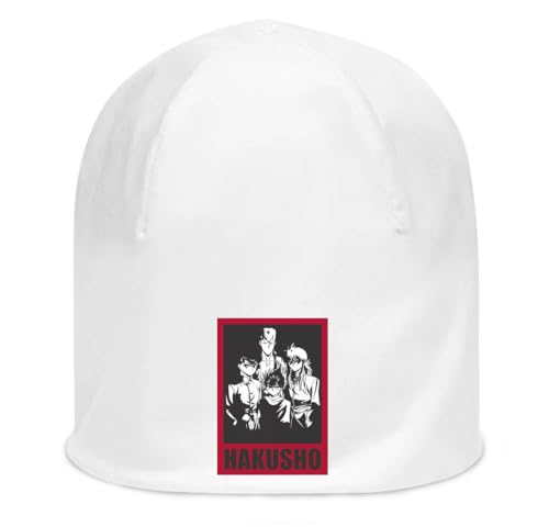 Bonnet unisexe en coton extensible blanc fin couvre-chef léger taille unique homme femme