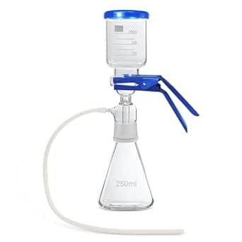 Vevor 500ml Filtration Apparatus Vacuum Lab Filtering Unit With Funnel Clamp P 010458798553