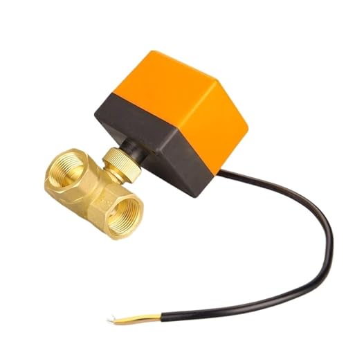 Vanne électrique DN15 anti fuite en laiton 12V pour automatiser l'arrêt d'eau